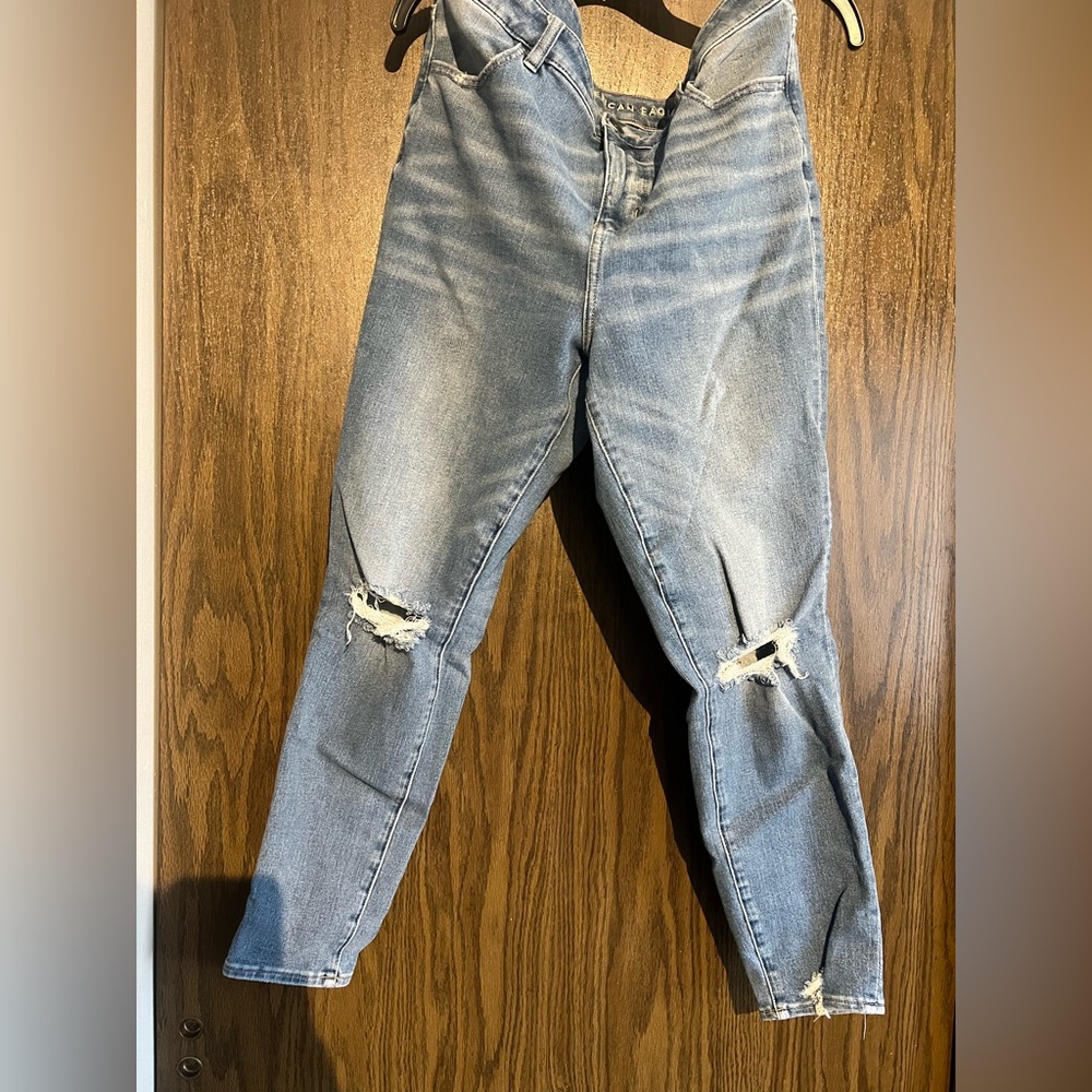 American Eagle Outfitters Sky Blue Straight Jeans